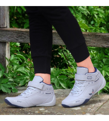 Bersache Fashionable mens casual shoes Grey